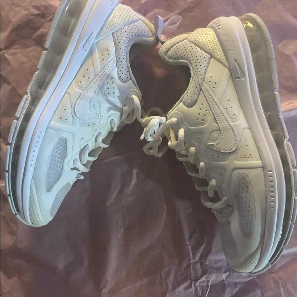 Bigs kids white Nike air max size 5.5 (women’s Size 7) - Picture 6 of 10